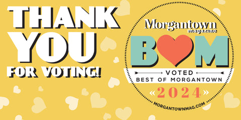 Best of Morgantown 2024 8' x 4' Banner