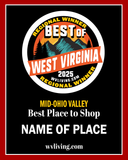 2025 Customized Best of West Virginia Award Plaque
