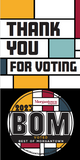 Best of Morgantown 2023 2' x 4' Banner