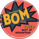 Best of Morgantown 2021 Winner Sticker