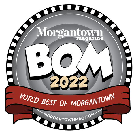 Best of Morgantown 2022 Winner Sticker