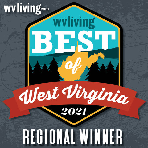 Best of West Virginia 2021 Regional Winner Sticker