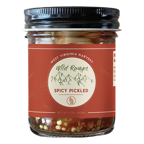 Spicy Pickled Ramps